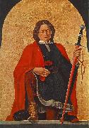 COSSA, Francesco del, St Florian (Griffoni Polyptych) dsf